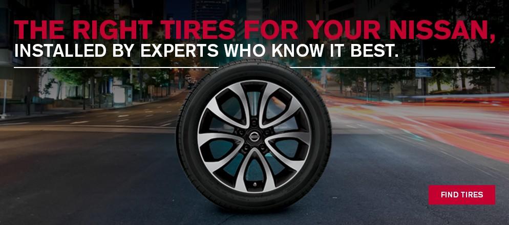 Online Tire Store at Plaza Nissan